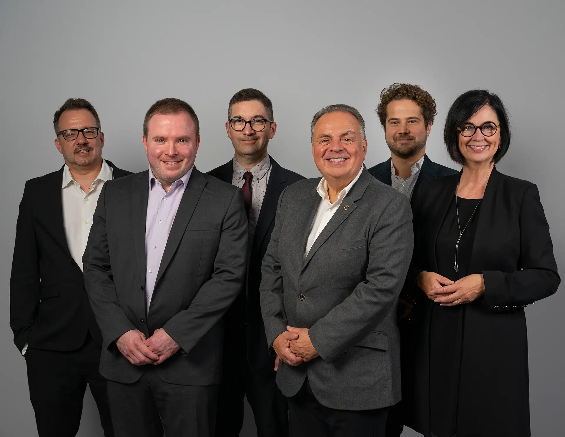 Photo de l'équipe des affaires publiques du Consortium